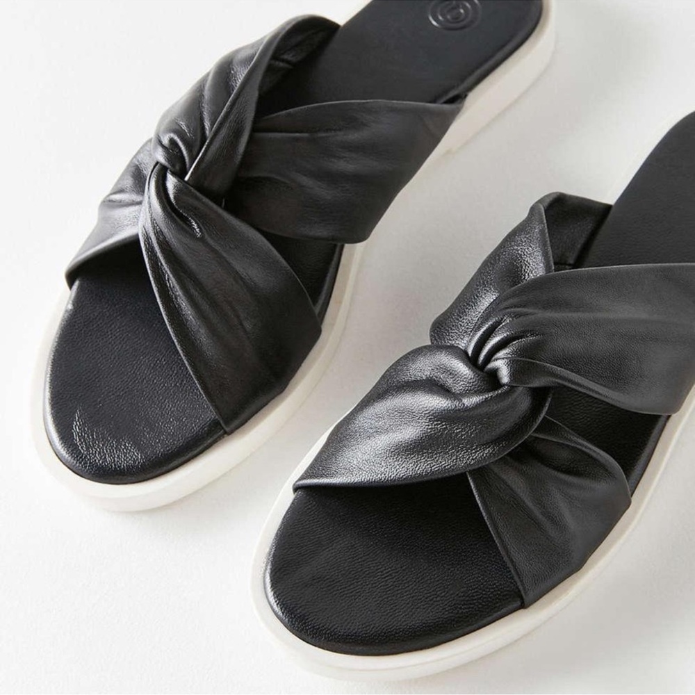 Black Urban Outfitters Slides size 10